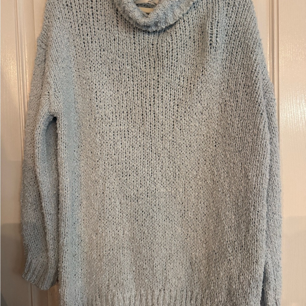 Cozy Blue Women's Anthropologie Sweater